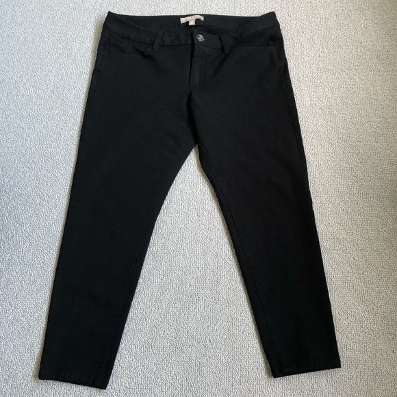 Banana Republic Pants - Banana Republic Black Sloan Leggings Size 12P
